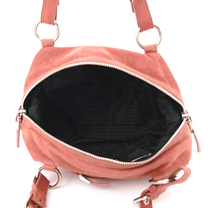 Prada Scamosciato Shoulder Bag Antico 5 of 12