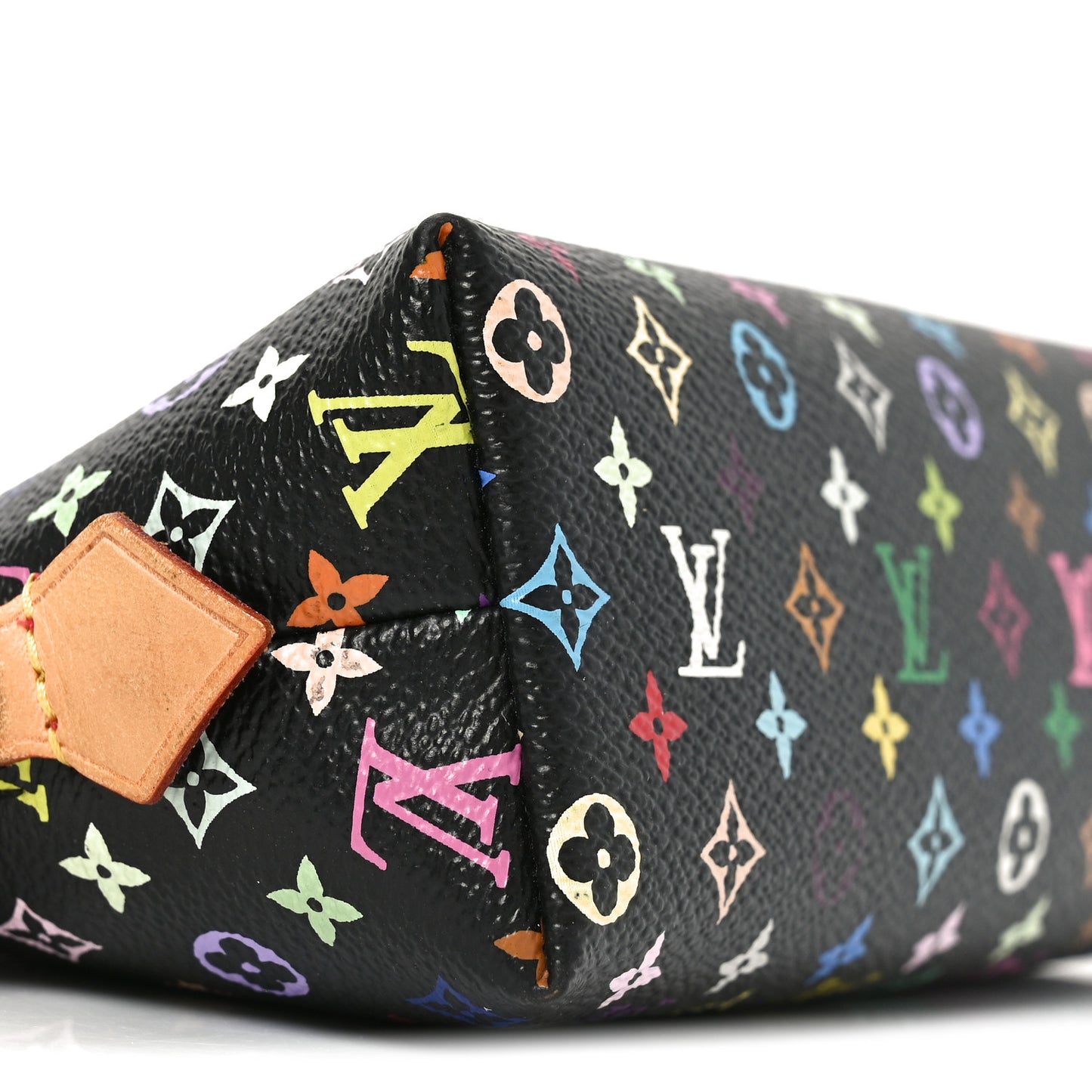 Monogram Multicolor Cosmetic Pouch Black Grenade