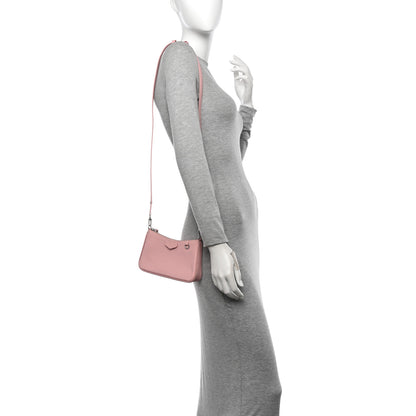 Louis Vuitton Epi Easy Pouch On Strap Rose Ballerine 2 of 9
