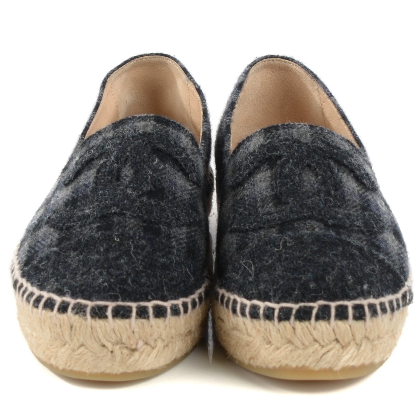 Flannel CC Espadrilles 35 Grey Black
