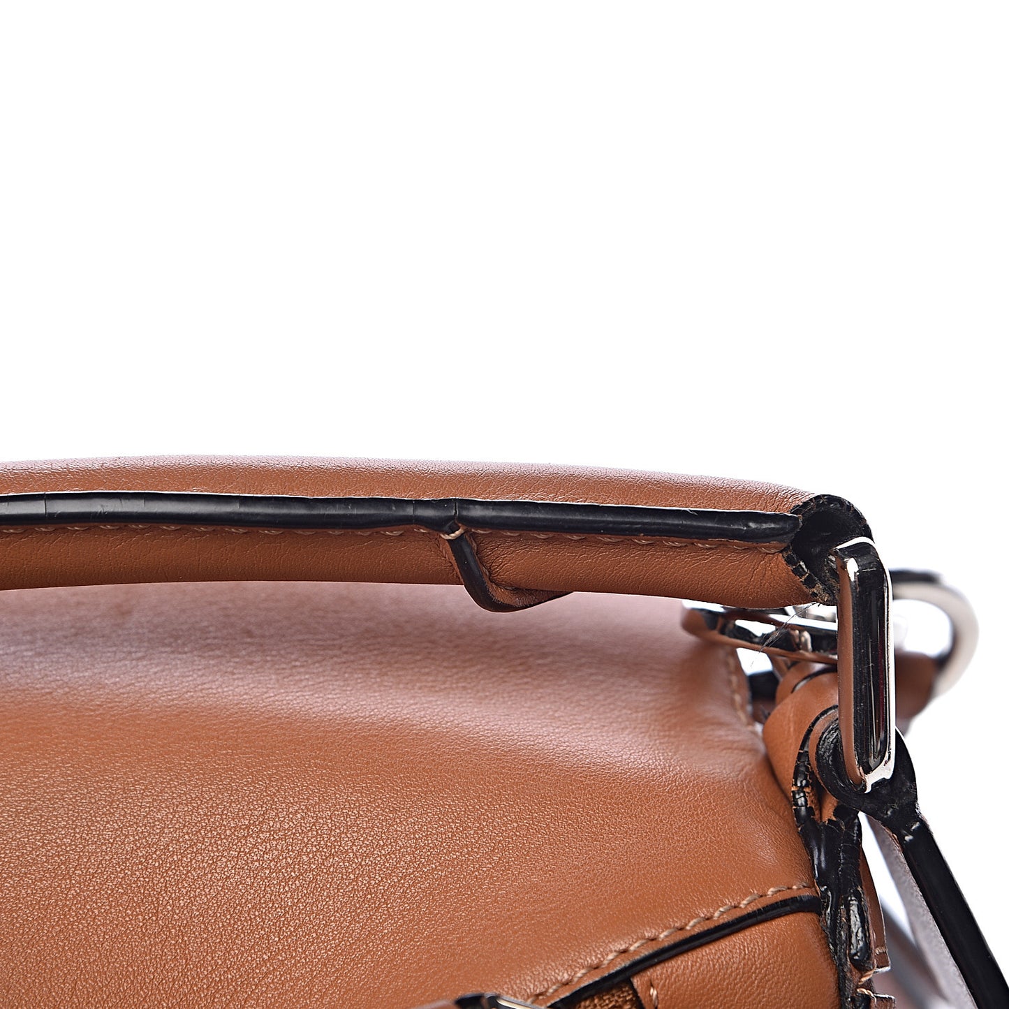 Calfskin Small Puzzle Bag Tan