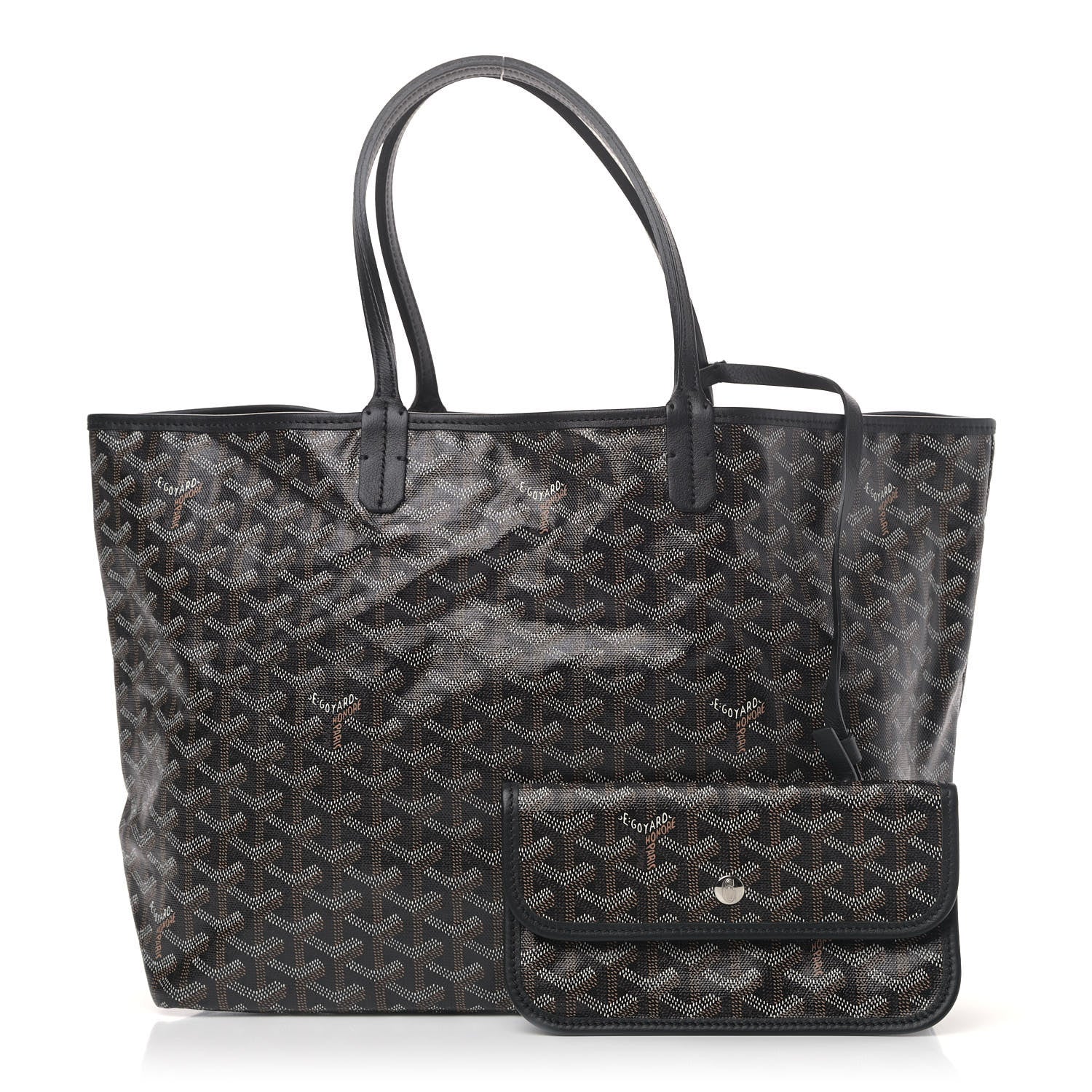 Goyard Goyardine Saint Louis PM Black 1 of 4