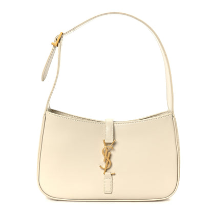 Saint Laurent Smooth Calfskin Le 5 A 7 Hobo Crema Soft 1 of 10