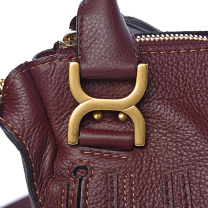Chloe Calfskin Medium Marcie Satchel Dark Velvet 10 of 13