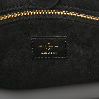 Louis Vuitton Calfskin Monogram On My Side PM Black 6 of 10