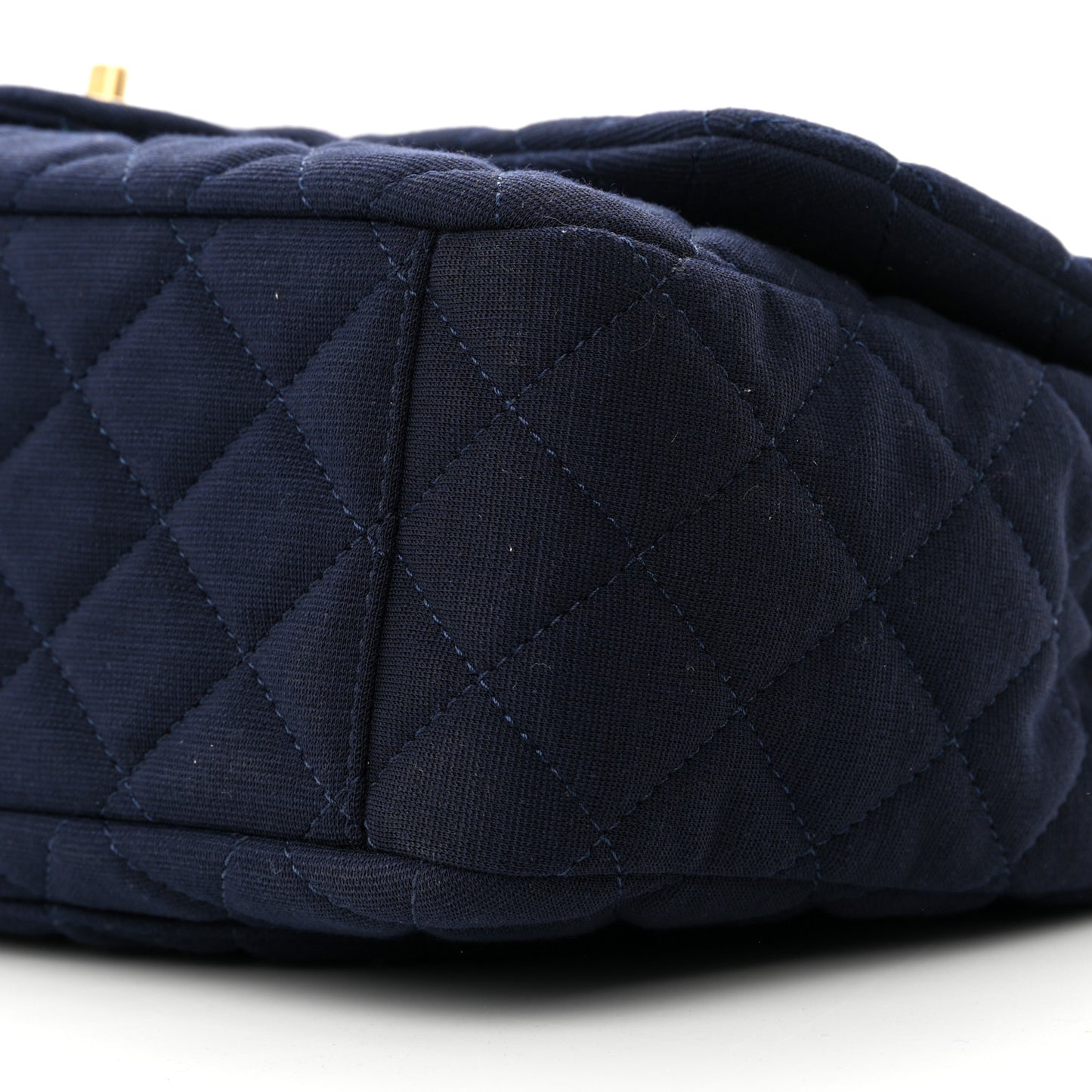 Jersey Quilted XL Jumbo Flap Navy