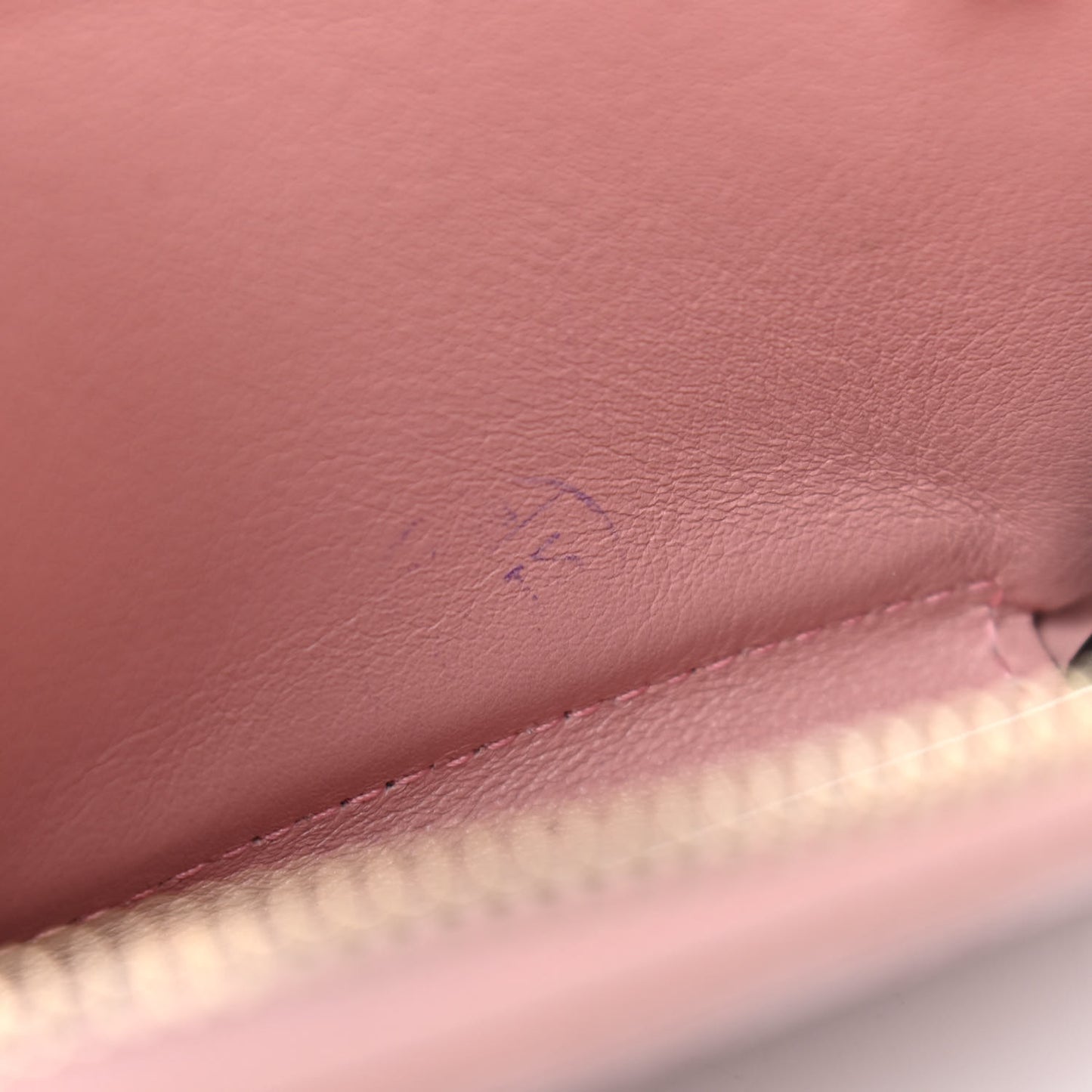 Microguccissima Zip Around Wallet Soft Pink