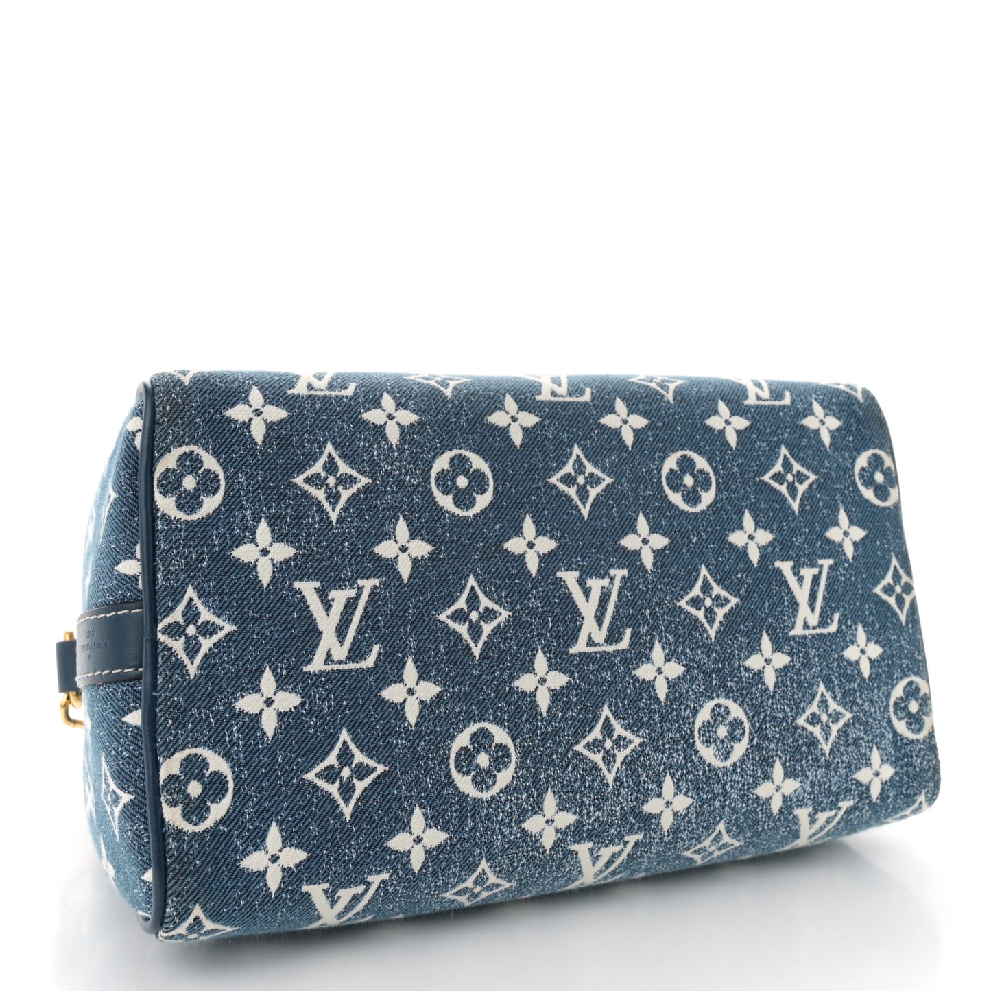 Monogram Jacquard Denim Speedy Bandouliere 25 Bleu