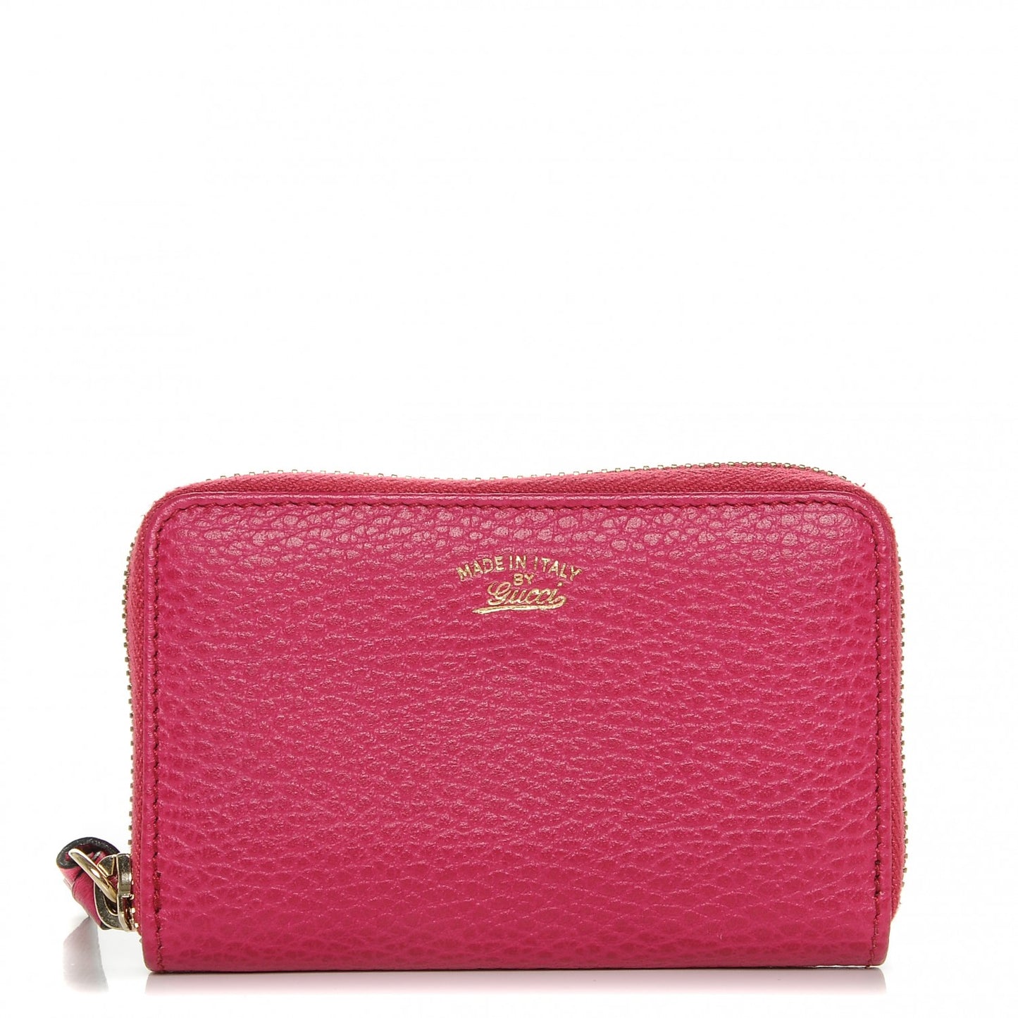 Dollar Calfskin Swing Zip Around Card Case Blossom