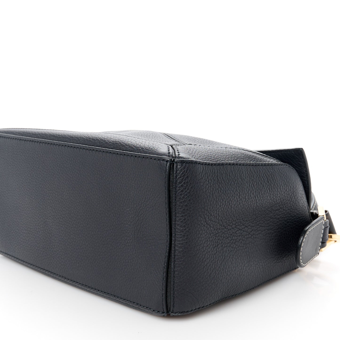Calfskin Small Puzzle Bag Midnight Blue Black