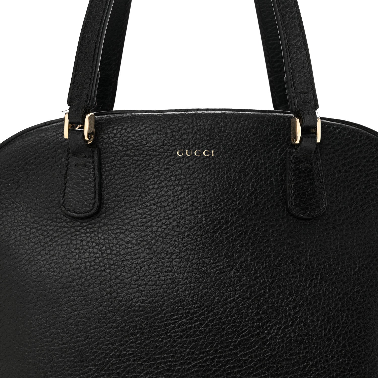 Gucci Dollar Calfskin Dome Bag Black 8 of 22