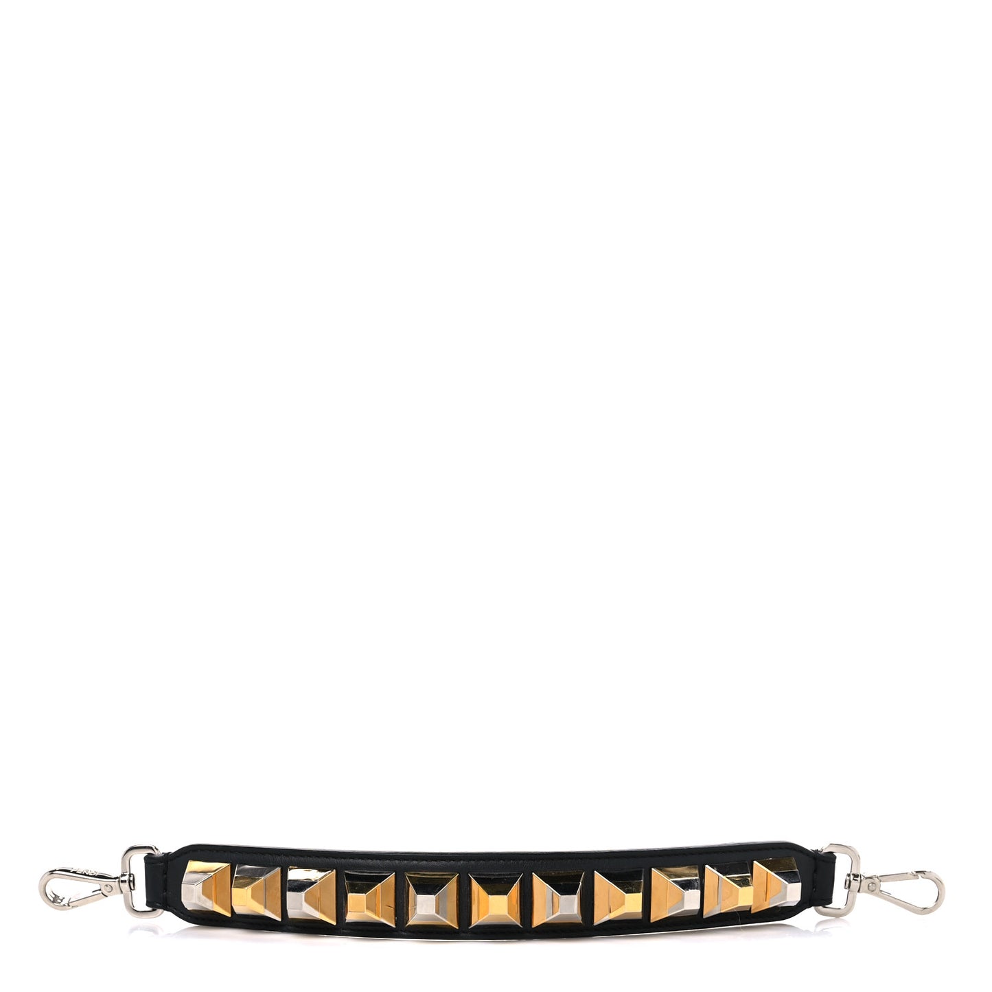Vitello Dolce Studded Strap You Black