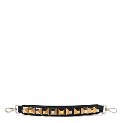 Fendi Vitello Dolce Studded Strap You Black 1 of 4