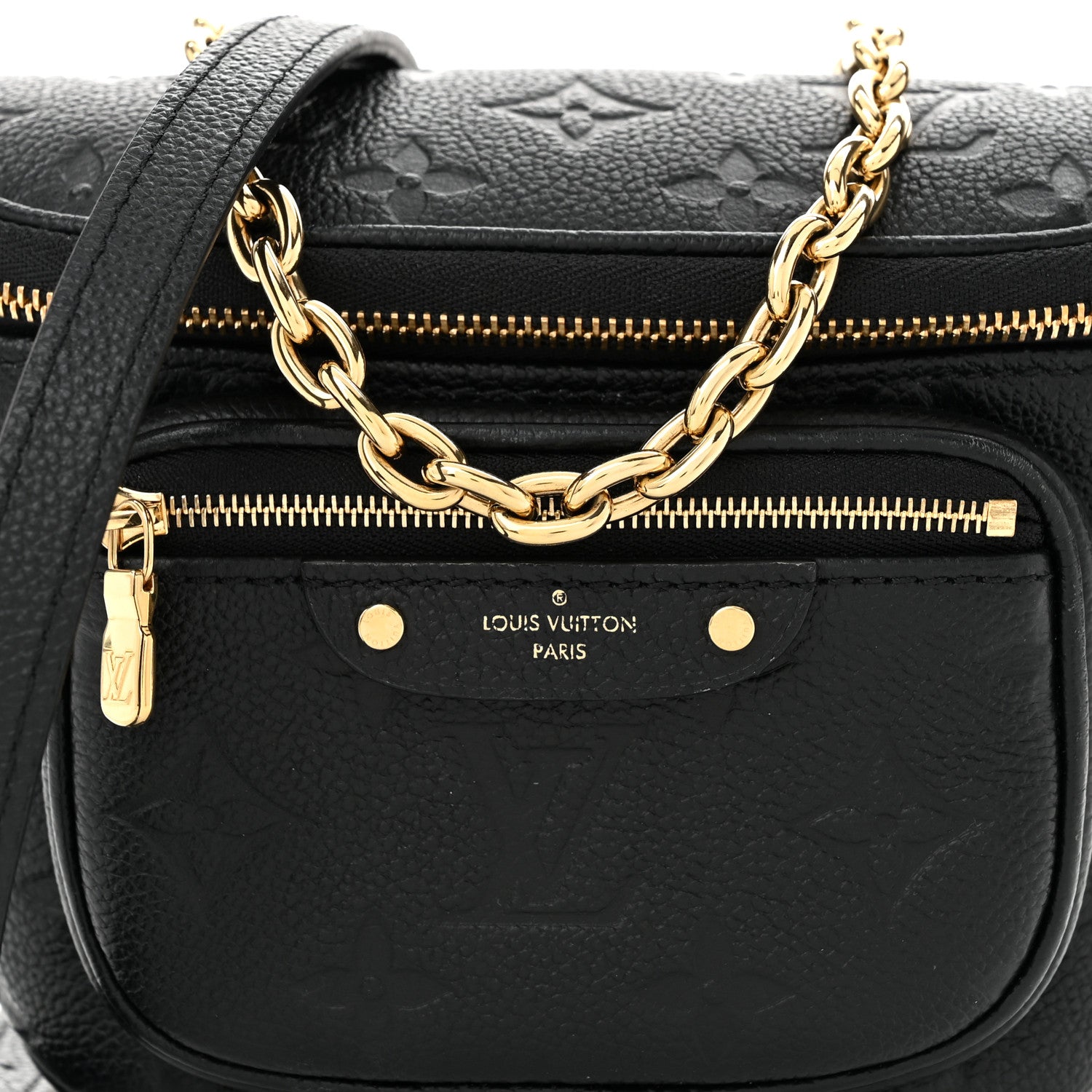 Louis Vuitton Empreinte Mini Bumbag Black 7 of 9