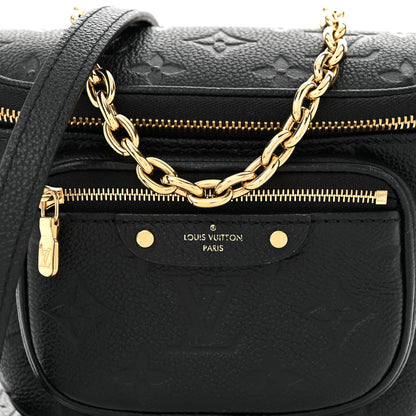 Louis Vuitton Empreinte Mini Bumbag Black 7 of 9