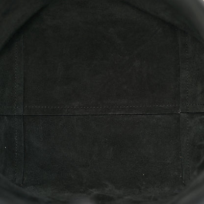 The Row Polished Saddle Calfskin Medium N/S Park Tote Black 5 of 12