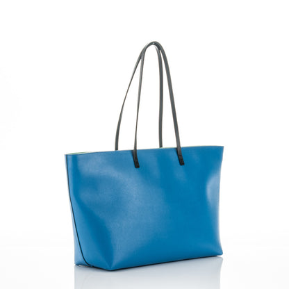 Fendi Vitello Elite Cuoio Monster Buggies Medium Roll Tote Zaffire Black Multicolor Lago 3 of 7