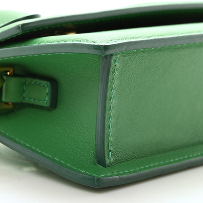 Jacquemus Smooth Calfskin Le Chiquito Long Green 8 of 9