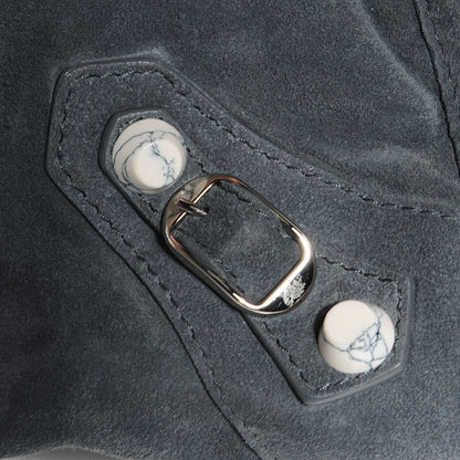 Balenciaga Baby Daim Suede Marble Hardware City Grey 9 of 15