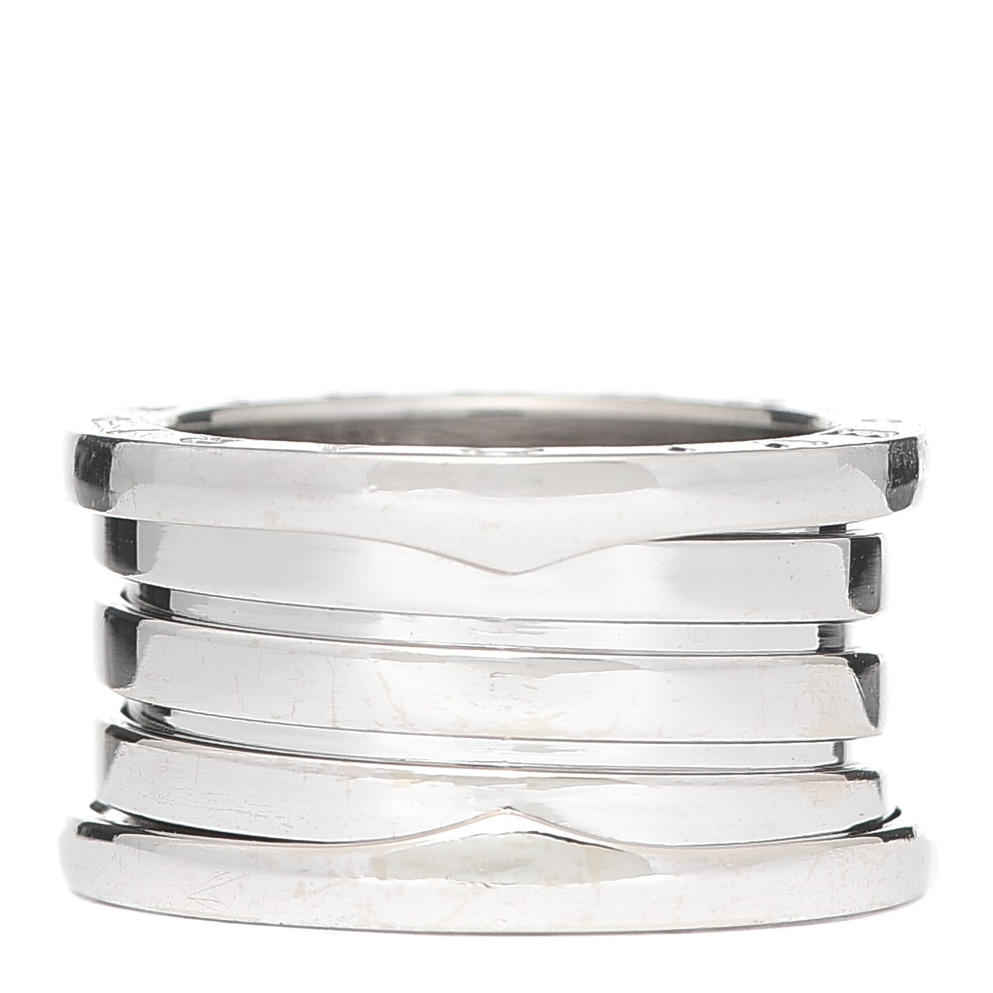 18K White Gold B.Zero1 Four-Band Ring 50 5.5