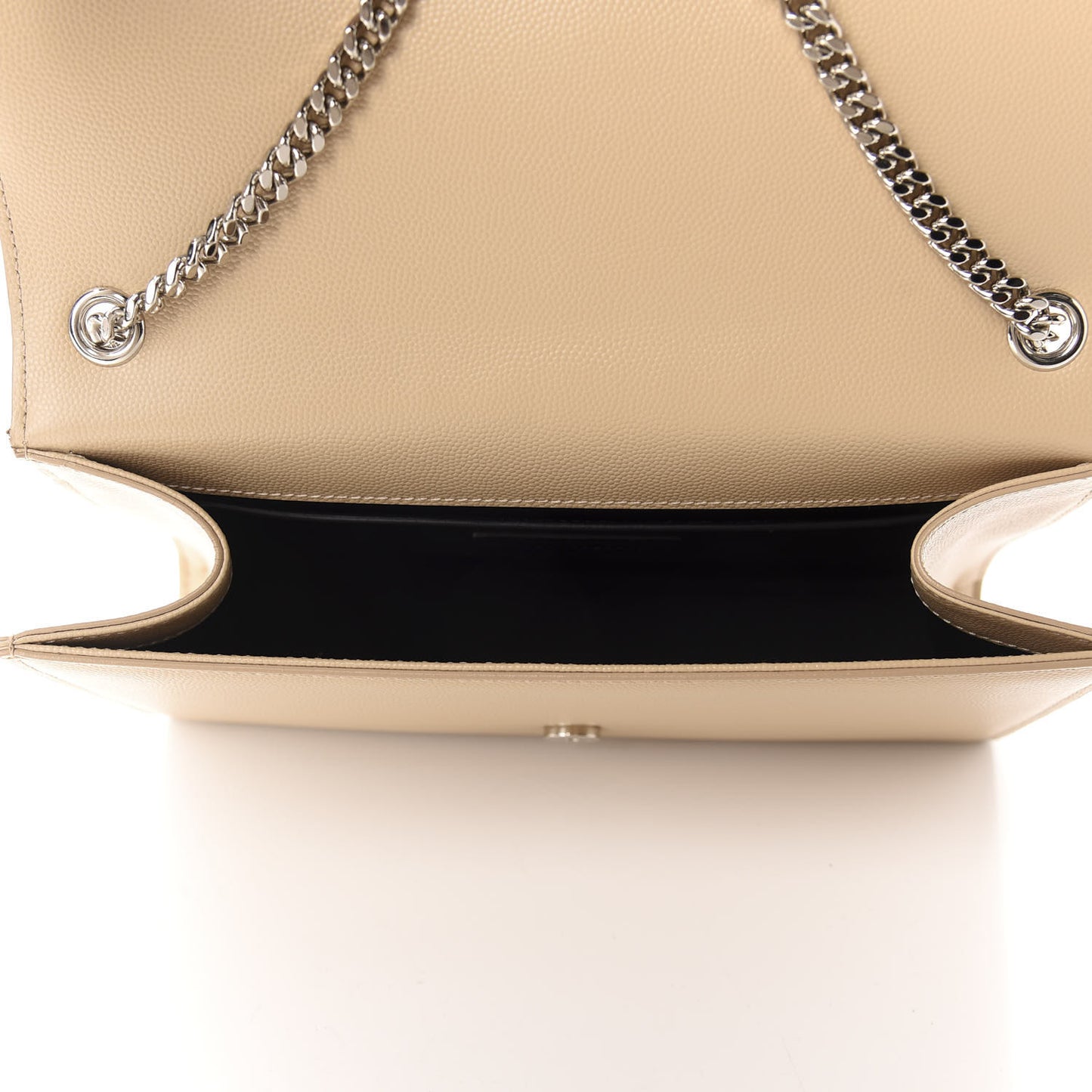 Grain De Poudre Medium Monogram Kate Satchel Nude Powder