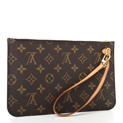 Louis Vuitton Monogram Neverfull MM GM Pochette 2 of 4