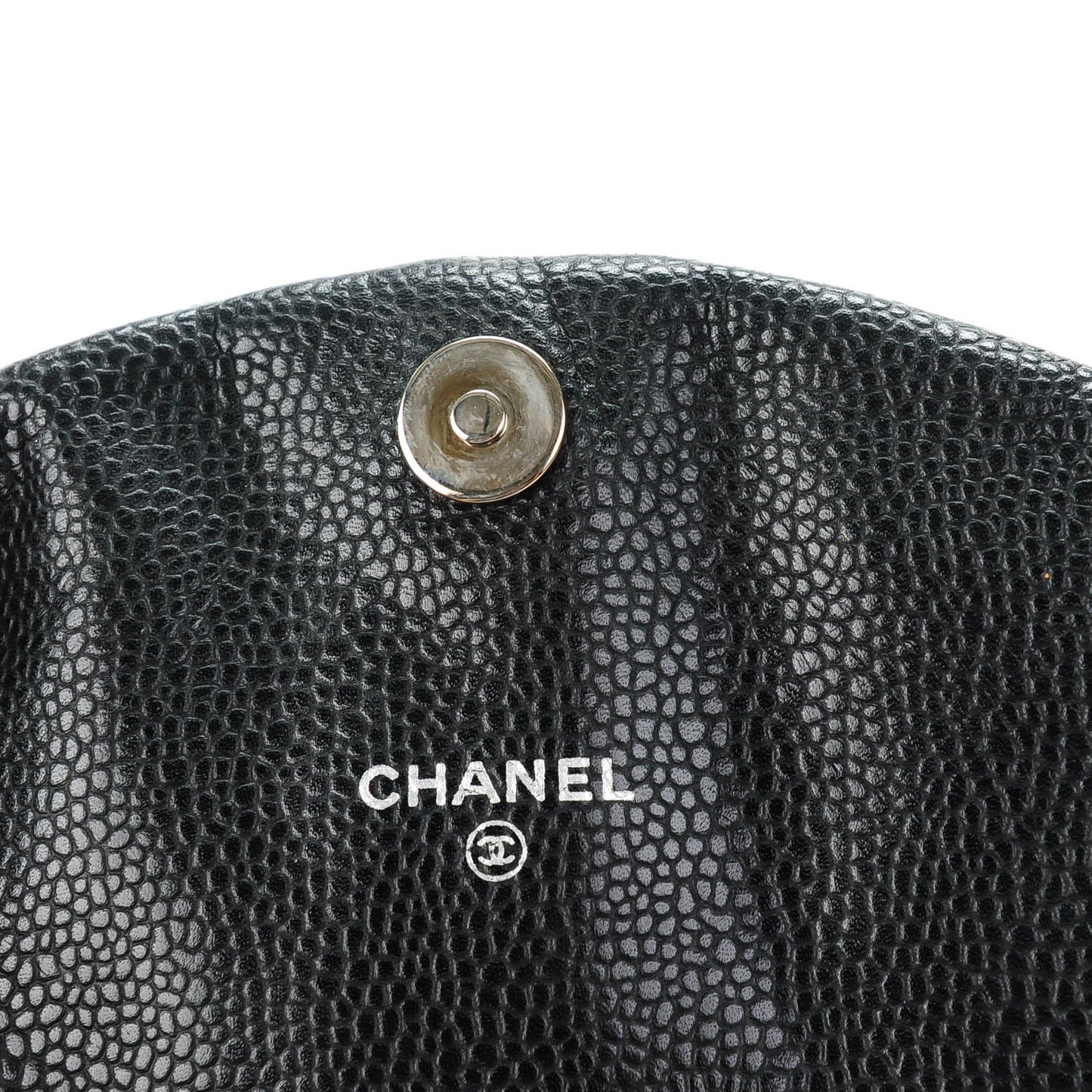 Caviar Half Moon Wallet On Chain WOC Black