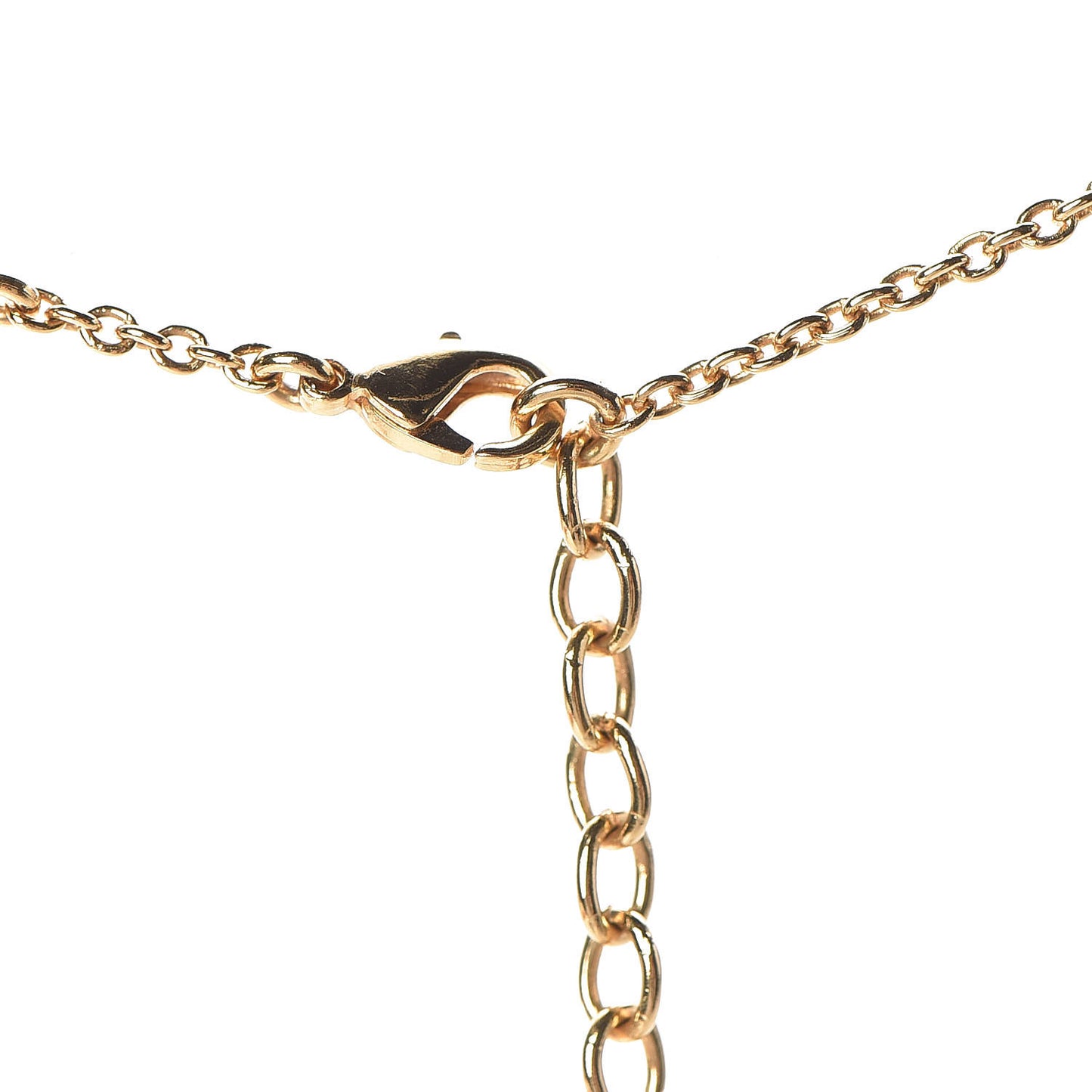Essential V Necklace Gold