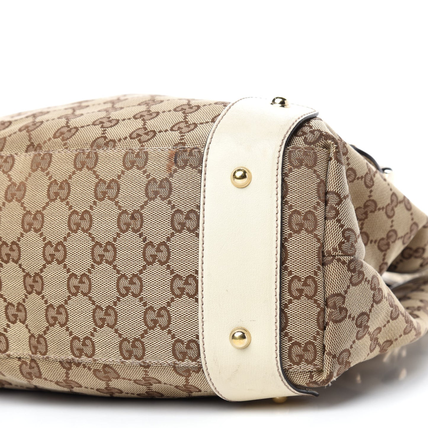 Monogram Medium Pelham Shoulder Bag Off White