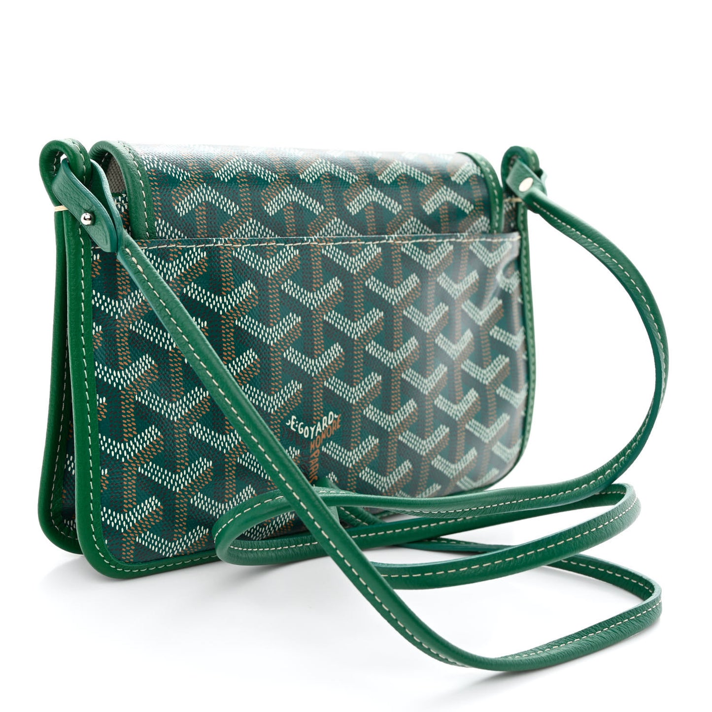 Goyardine Plumet Wallet Clutch Green