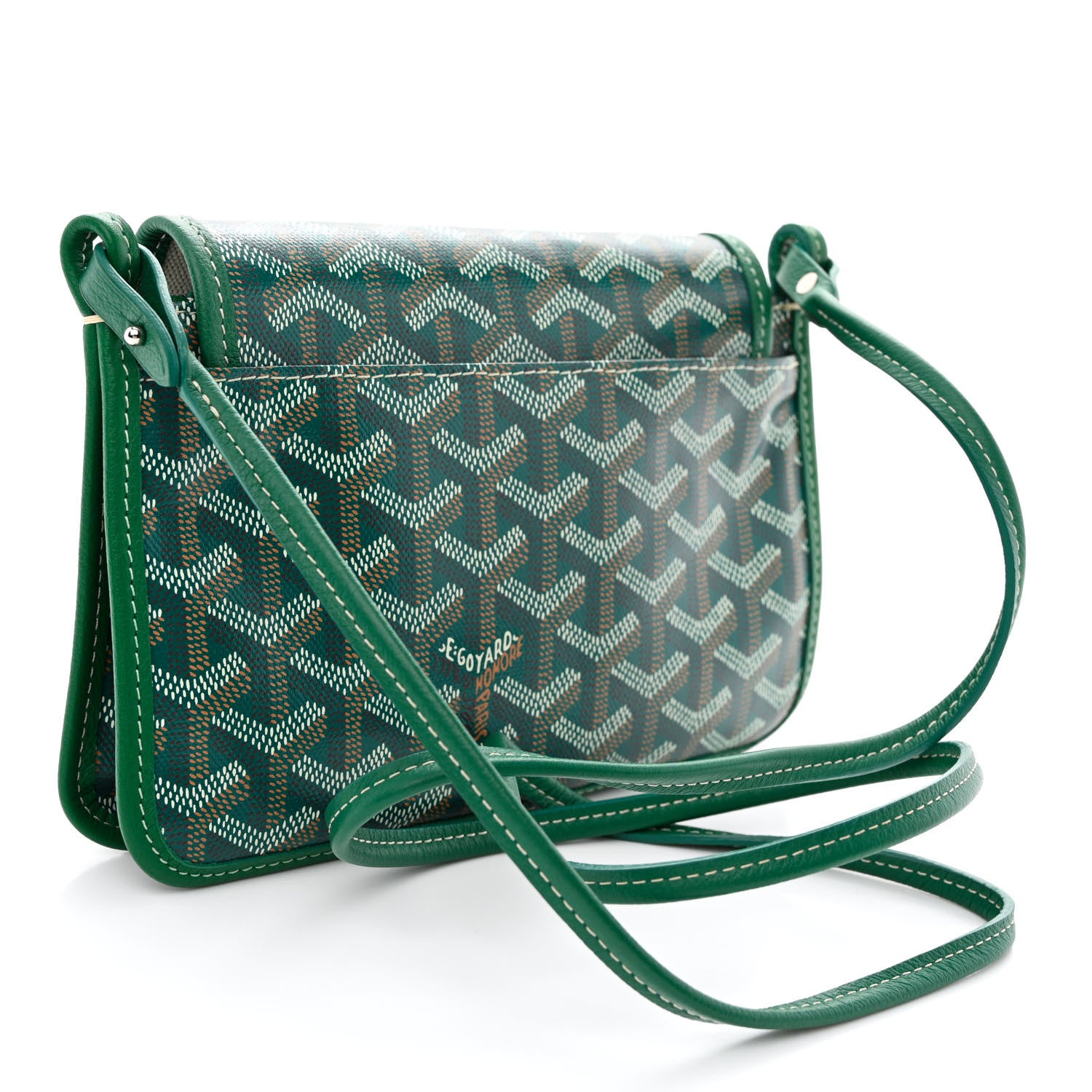 Goyard Goyardine Plumet Wallet Clutch Green 3 of 14