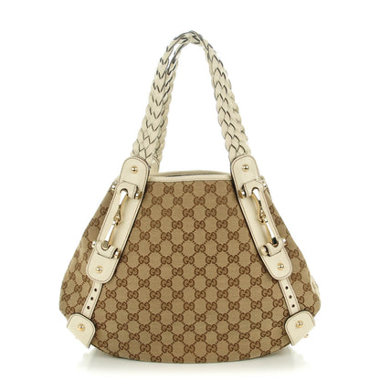 Gucci Monogram Small Pelham Shoulder Bag Off White 1 of 7