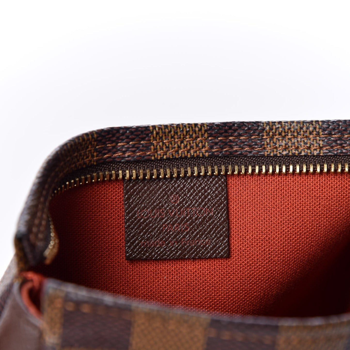 Damier Ebene Trousse Make Up Bag Pochette