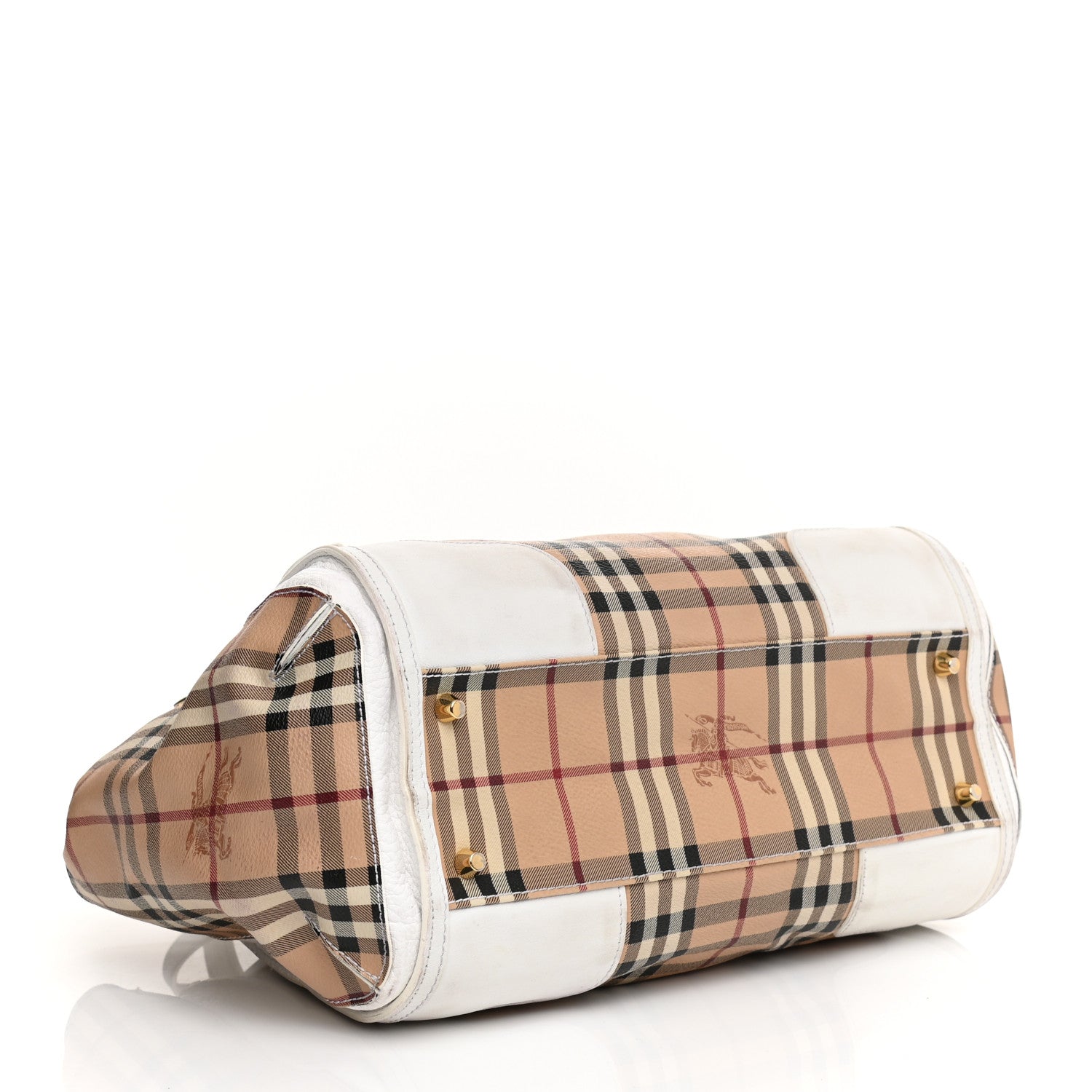 Burberry Haymarket Check Small Gladstone White 6 of 41
