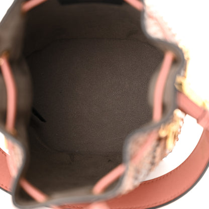 Fendi Snakeskin F is Fendi Mini Mon Tresor Bucket Bag Macaron 5 of 11