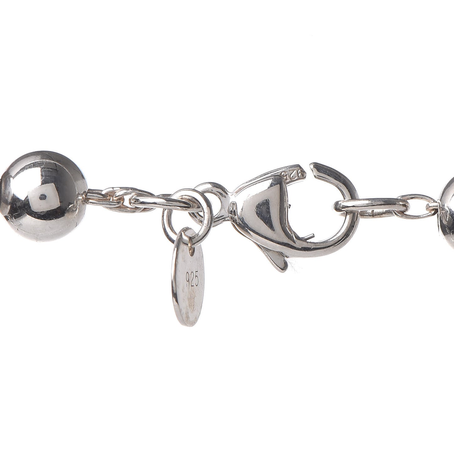 Sterling Silver HardWear Graduated Ball Necklace