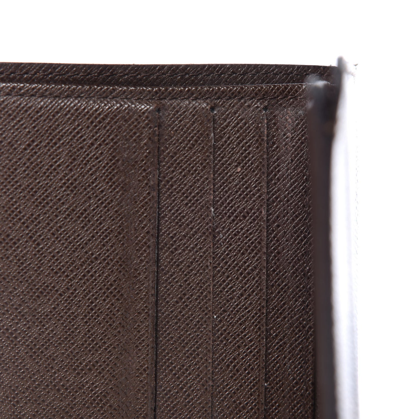 Damier Ebene Porte-Billets 6 Card Bi-Fold Wallet