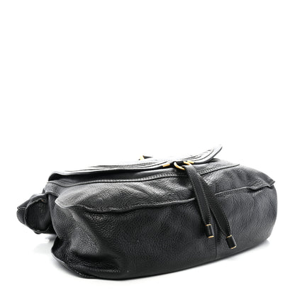 Chloe Calfskin Large Marcie Satchel Black Black 4 of 13