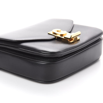 Celine Shiny Calfskin Small C Bag Black 6 of 7