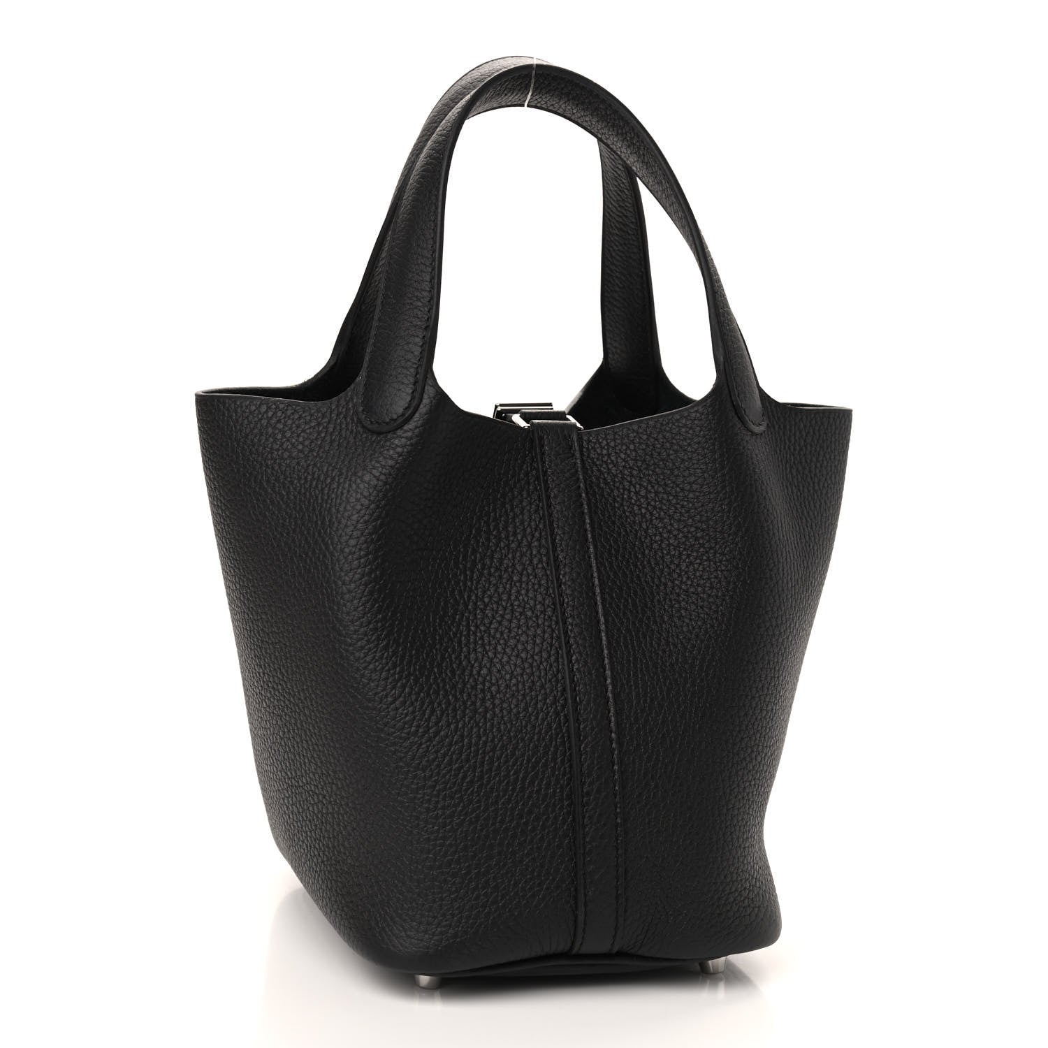 Hermes Taurillon Clemence Picotin Lock 18 PM Black 3 of 9