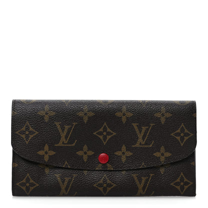 Louis Vuitton Monogram Emilie Wallet Fuchsia 1 of 6