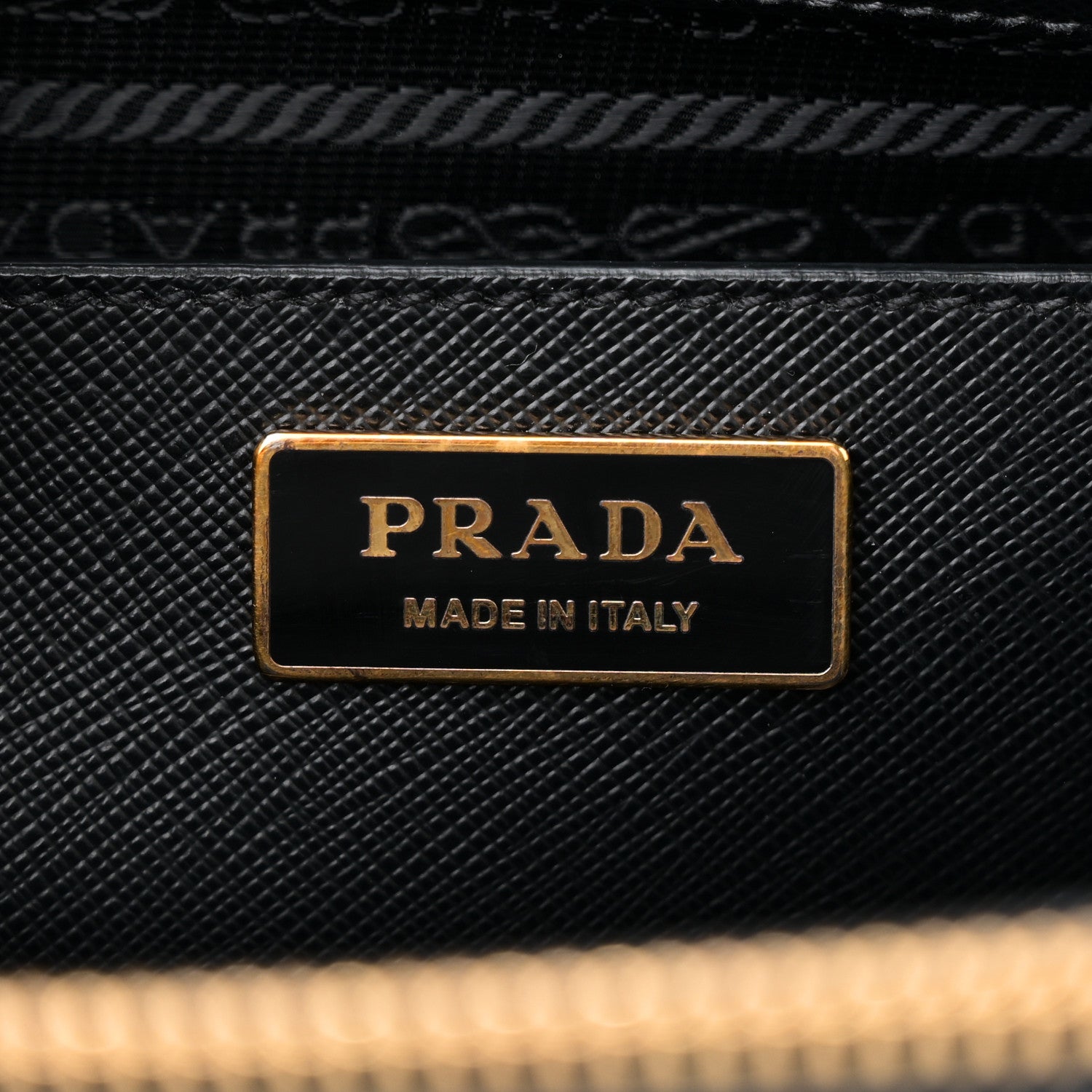 Prada Saffiano Lux Large Galleria Double Zip Tote Black 6 of 9