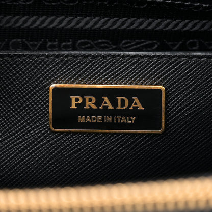 Prada Saffiano Lux Large Galleria Double Zip Tote Black 6 of 9