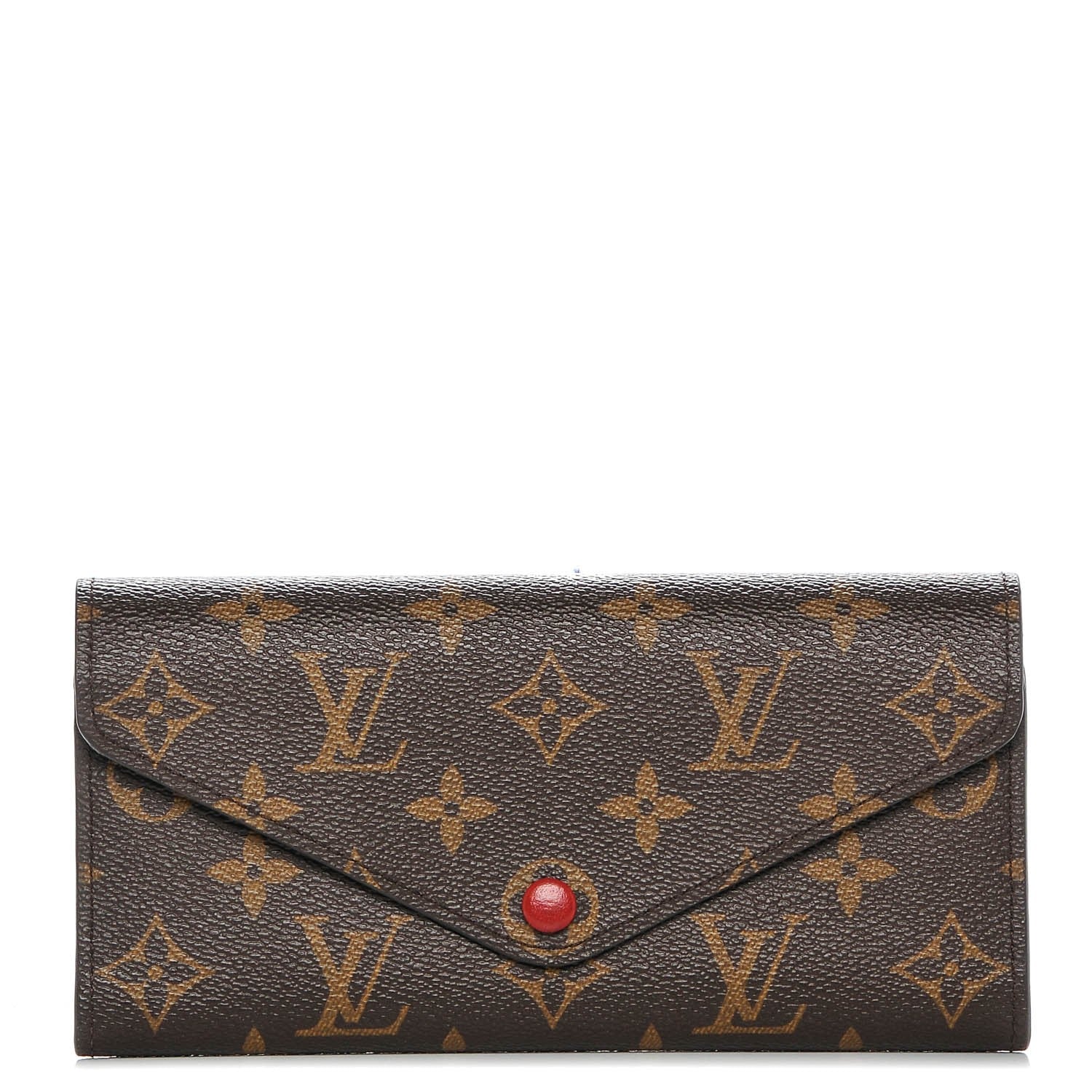 Louis Vuitton Monogram Josephine Wallet Red 1 of 6