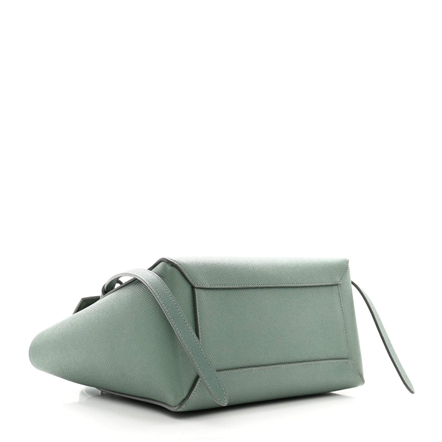 Celine Grained Calfskin Micro Belt Bag Celadon 4 of 9