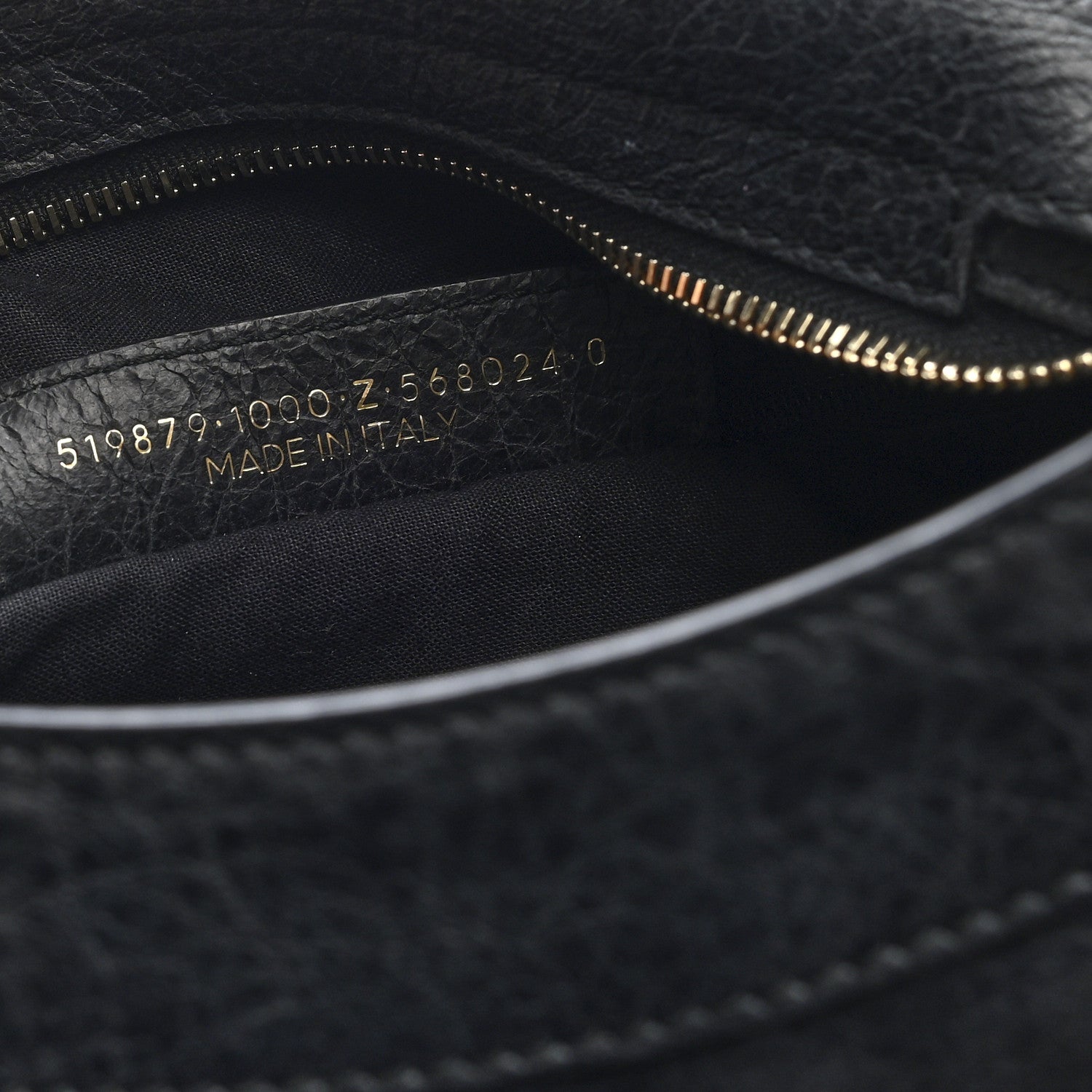Balenciaga Agneau Classic Gold Hardware Town Black 7 of 10
