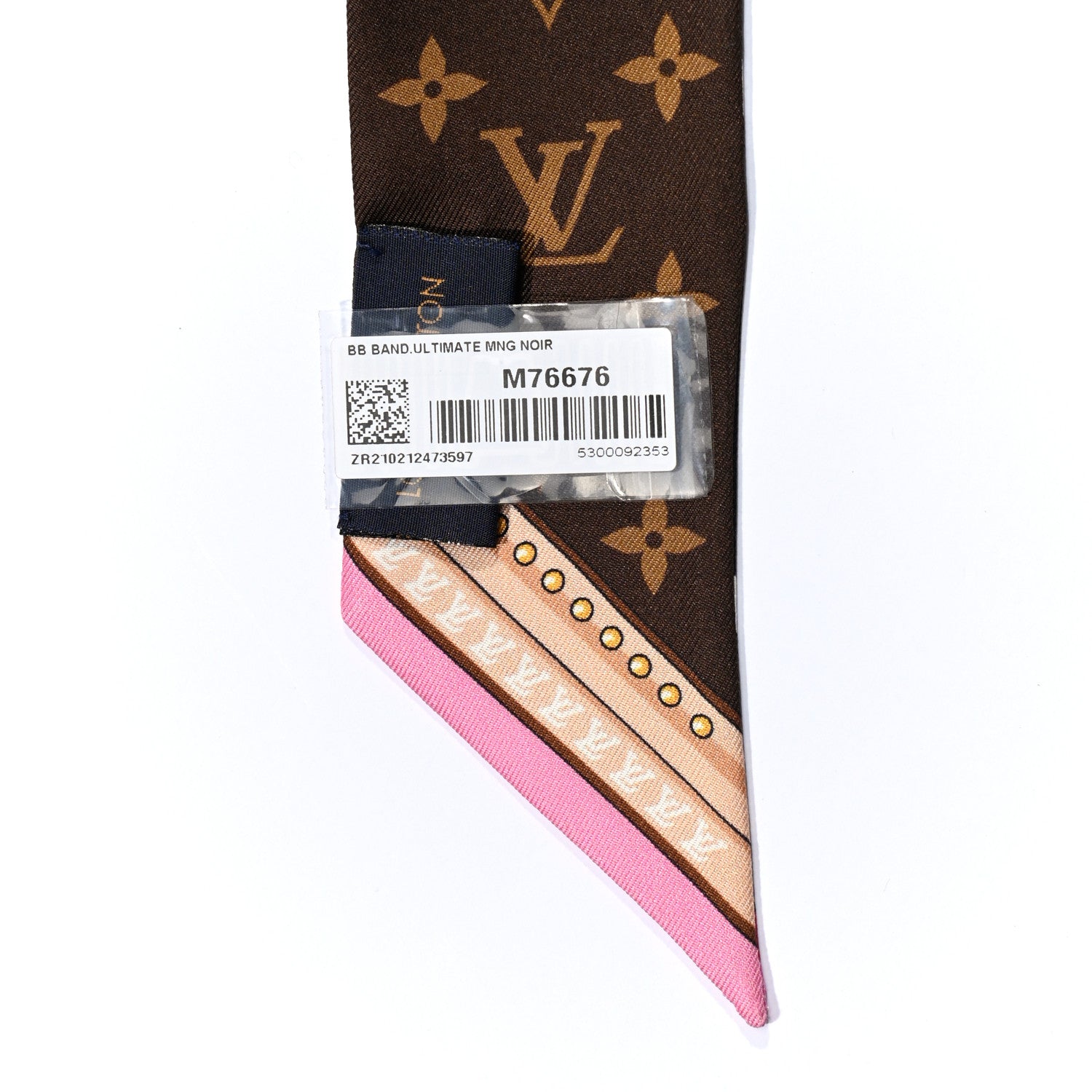 Louis Vuitton Silk Ultimate Monogram BB Bandeau Black 3 of 3
