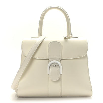 Delvaux Box Calfskin MM Brillant Satchel Ivory 1 of 8