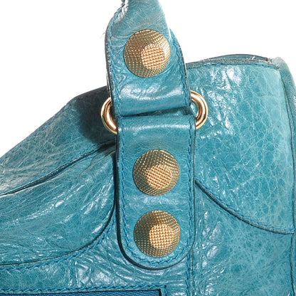 Balenciaga Agneau Giant 21 Gold Hardware City Turquoise 6 of 15