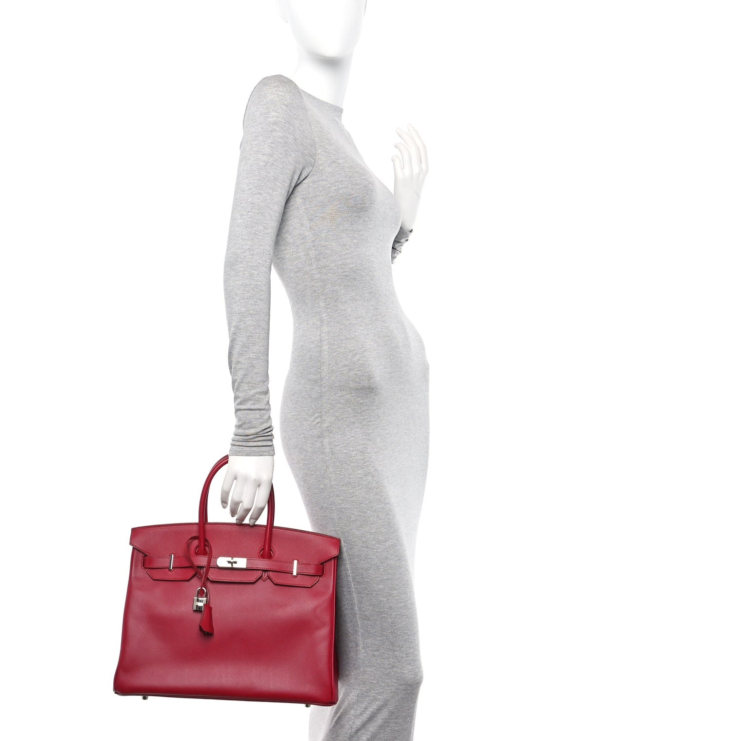 Epsom Birkin 35 Rubis